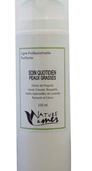 SOIN QUOTIDIEN 150ml PEAUX GRASSES