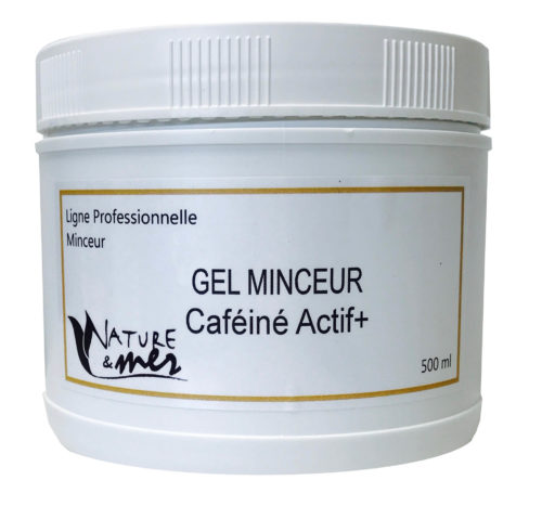 GEL MINCEUR CAFEINE ACTIF + 500ml TEXTURE NON GRASSE