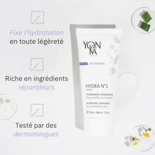 HYDRA N°1 CREME   50ML - HYDRATANTE REPARATRICE - Image 5