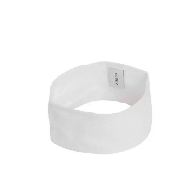 BANDEAU 1 FACE VELOURS  & 1 EPONGE 100% COTON - REGLAGE AUTO AGRIPPANT