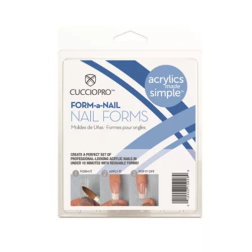 FORME POUR ONGLE REUTILISSABLE - METHODE ACRYLIQUE (lot 24)