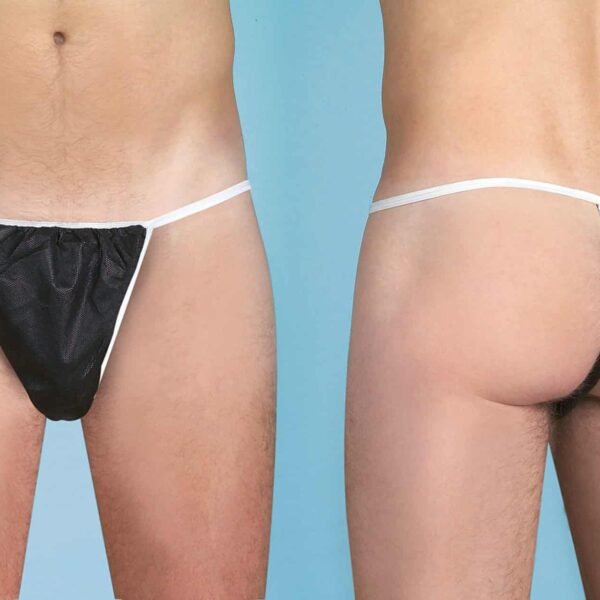 STRING HOMME NON TISSE LOT 100 (sachet individuel)