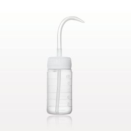 BOUTEILLE TRANSPARENTE 100ml GRADUEE AVEC PIPETTE