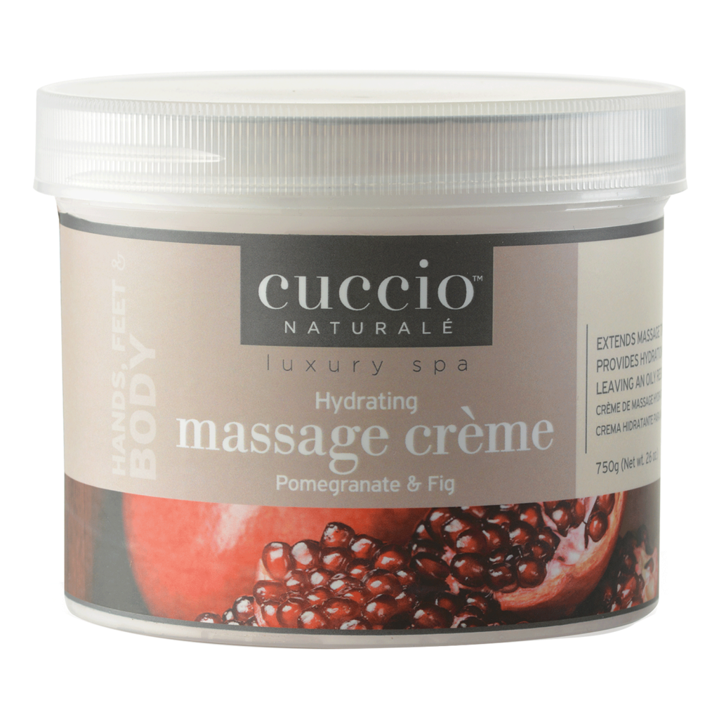 CREME DE MASSAGE HYDRATANTE GRENADE ET FIGUE 750ml Mains, Pieds ou