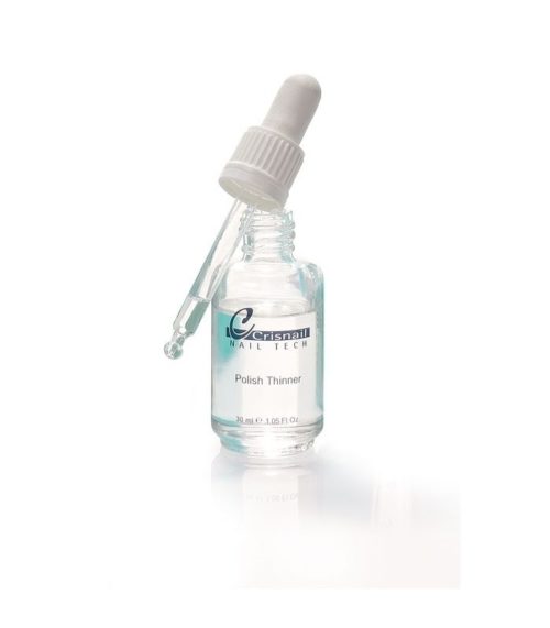 DILUANT VERNIS 30ML POLISH THINNER AVEC COMPTE-GOUTTES