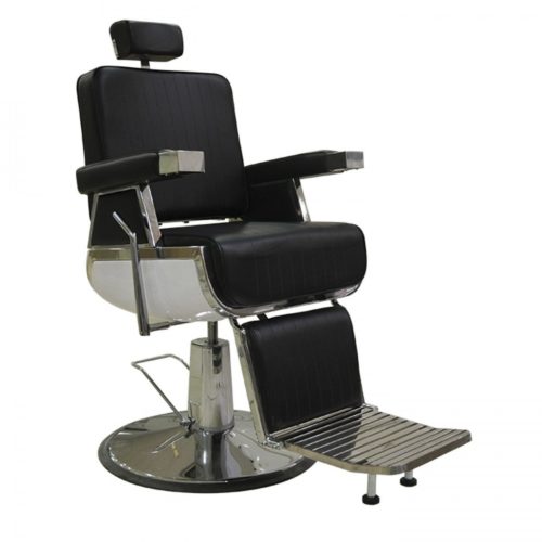 FAUTEUIL BARBIER VINTAGE - Dim cm : 100 x 68 x H 62 à 79