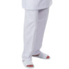 PANTALON VENTRE PLAT SANS POCHE POLYCOTON (BLANC ou NOIR)