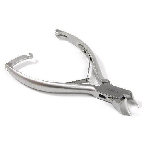 PINCE PEDICURE DOUBLE BEC 14CM