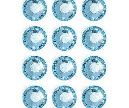 STRASS AQUAMARINE SWAROVSKI  (lot 50) Diam. 4mm