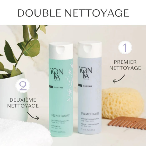 GEL NETTOYANT AUX EXTRAITS D'IRIS ( VISAGE ET YEUX) 200ML - Image 3