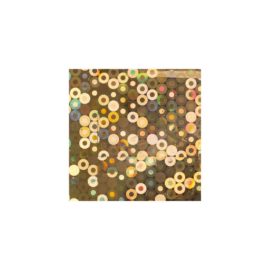 FOILS GOLD CIRCLE HOLOGRAM   Long : 1,50m