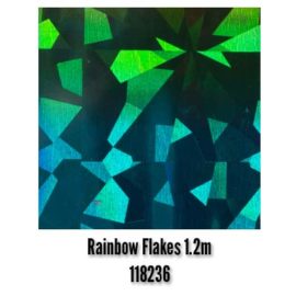 FOILS RAINBOW FLAKES   Long : 1,50m