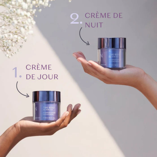 TIME RESIST CREME NUIT 50ml - pot airless " Touch & Slide" - Image 4