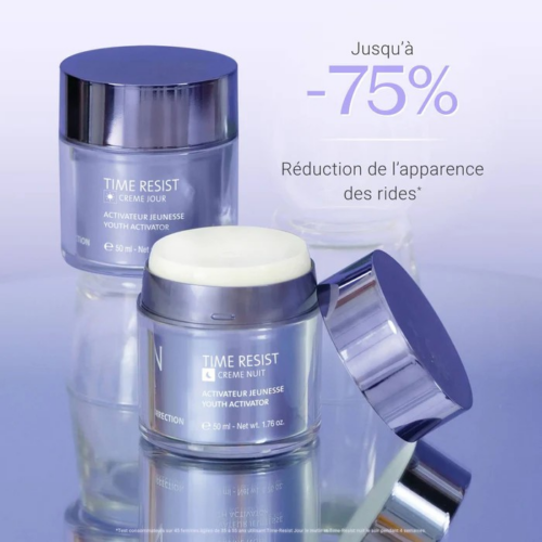 TIME RESIST CREME NUIT 50ml - pot airless " Touch & Slide" - Image 3