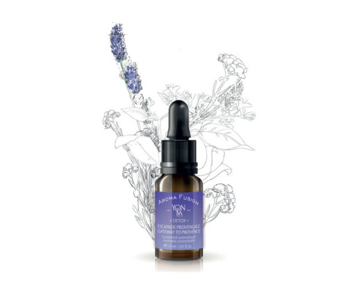 Concentré Aromatique "DETOX ESCAPADE PROVENCALE"  flacon pipette 15 m