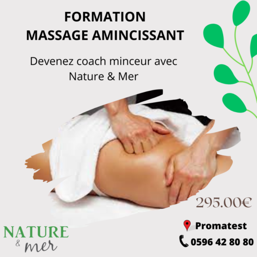 FORMATION TECHNIQUES MASSAGE DE LA MARQUE NATURE ET MER