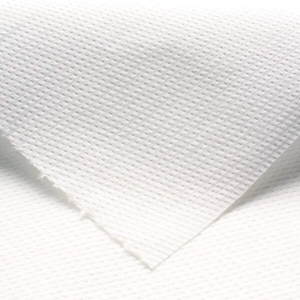 DRAP EXAMEN  larg. 90cm EN CELLULOSE MICROCOLLE 2 VOILES