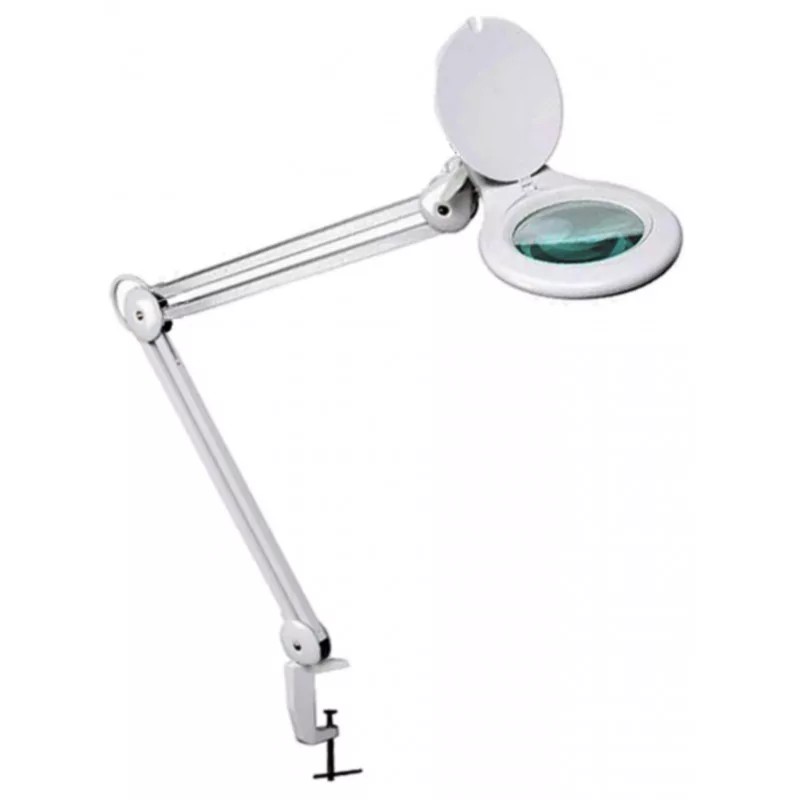 LAMPE LOUPE LED FIXATION SUR TABLE – 220V - PROMATEST