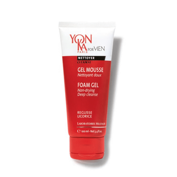GEL MOUSSE YON-KA FOR MEN 100ml - NETTOYANT DOUX A LA REGLISSE