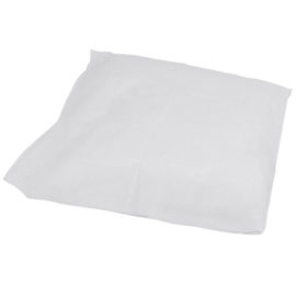 TAIE D'OREILLER BLANCHE EN NON TISSE 50cm x 80cm