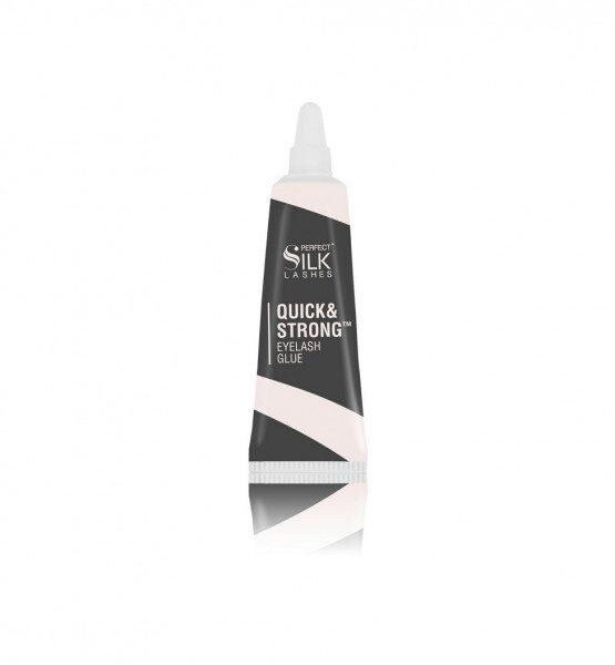 COLLE FAUX CILS CLEAR TUBE 7gr QUICK & STRONG - RESITANTE A L'EAU