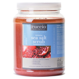 EXFOLIANT SEL DE MER 2184gr - GRENADE & FIGUE - UNE PEAU LISSE pour Mains, Pieds et Corps