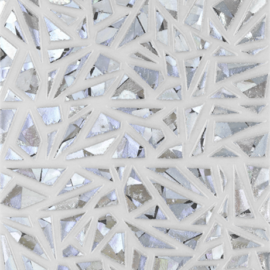 AUTOCOLLANT HOLOGRAPHIC ARGENT