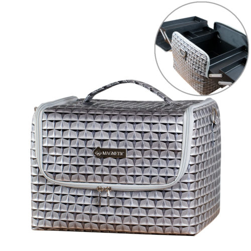 VANITY BEAUTY CASE ARGENT