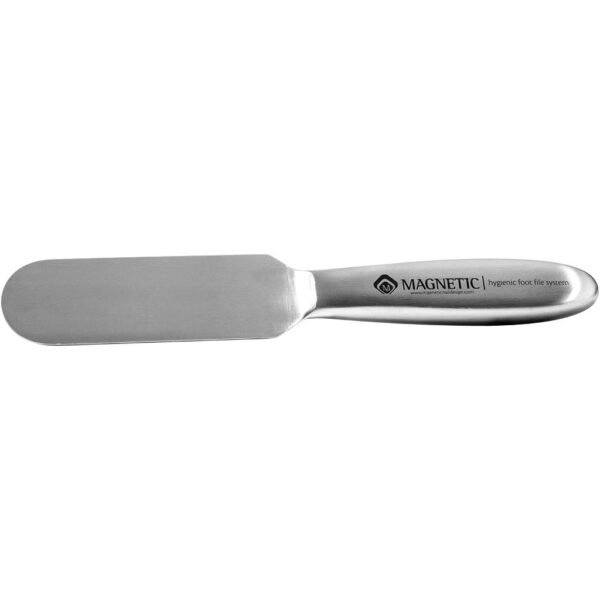 SPATULE PEDICURE INOX POUR LIME AUTOCOLLANTE