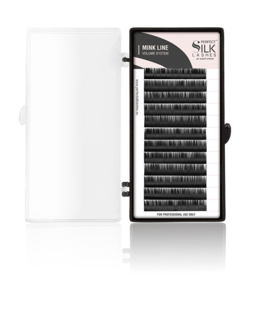 EXT. CILS "Ligne MINK Système Volume Russe" NOIR - C.25 tailles 8/10/12