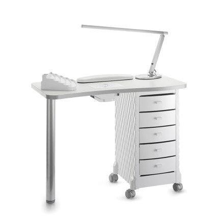 Table Manucure Living DISPLAY LED AVEC ASPIRATION - THERA ESTHETIQUE