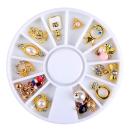 DISTIBUTEUR DECORATION ONGLES EN METAL A COLLER
