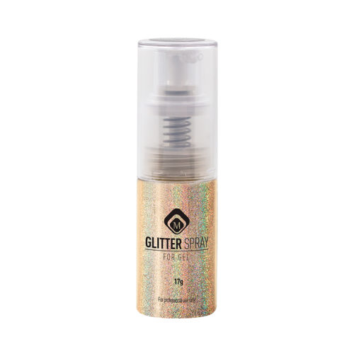 GLITTER SPRAY 17gr  GOLD HOLOGRAPHIQUE