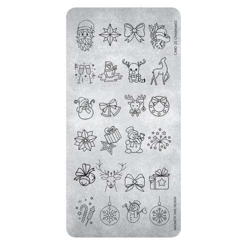PLAQUE STAMPING NOEL 27