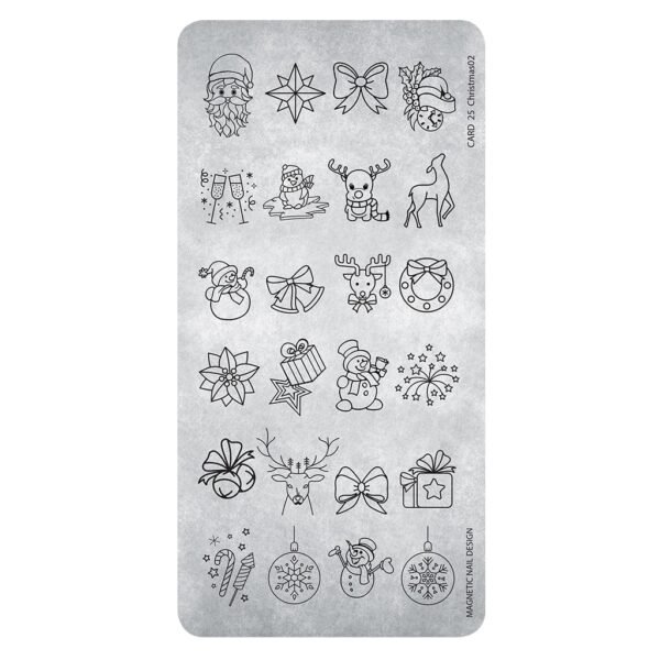 PLAQUE STAMPING NOEL 27