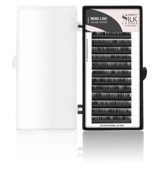 EXT. CILS "Ligne MINK Système Volume Russe" NOIR - D.07 tailles 9/11/13 (6+8+6)