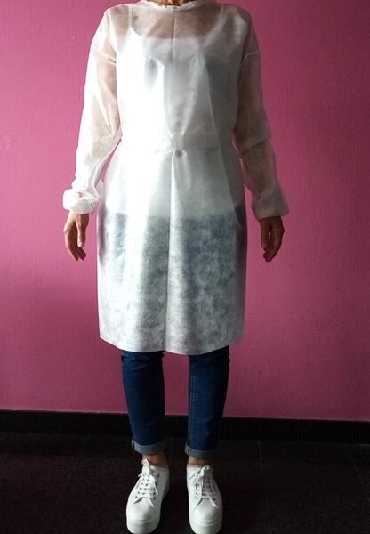 SURBLOUSE AVEC LIENS & ELASTIQUES AUX POIGNETS