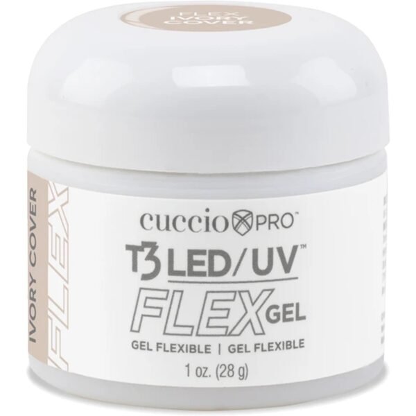 T3 LED FLEX GEL 28gr - IVORY COVER