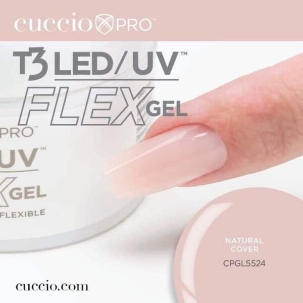 T3 LED FLEX GEL 28gr - NATURAL COVER