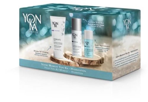 COFFRET HYDRATATION (1 HYDRA n°1 Crème 50ml+Lait Nett. 30ml+Lotion PS 10ml+ TROUSSE OFFERTE)