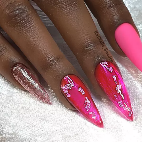 GEL POLISH MAGNETIC 15ml PINK GLASS - Image 3