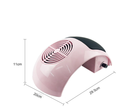 ASPIRATEUR 80W POUSSIERE D'ONGLES - repose main + Variateur de la puissance