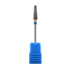 FRAISE CARBURE DE TUNGSTENE CONE BOUT PLAT MEDIUM