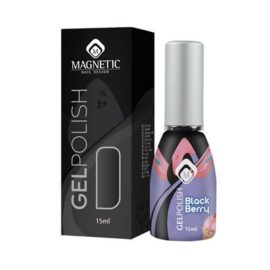 GEL POLISH MAGNETIC 15ml  BLACKBERRY