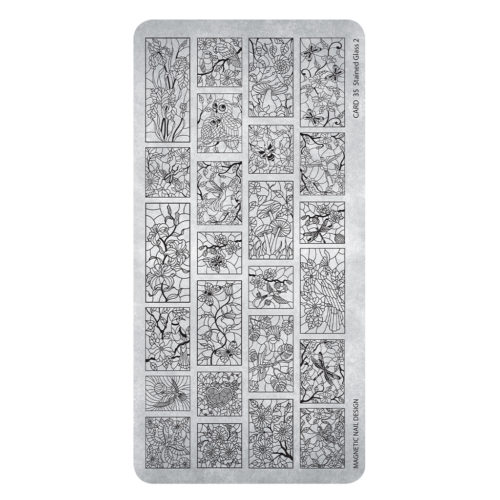 PLAQUE STAMPING STAINED GLASS