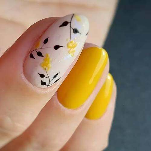GEL POLISH MAGNETIC 15ml  OCHRE YELLOW - Image 3