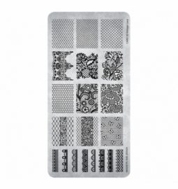 PLAQUE STAMPING VINTAGE LACES