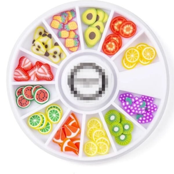 DISTRIBUTEUR DECORATION FRUITS EN TRANCHES (EN POLYMERE)
