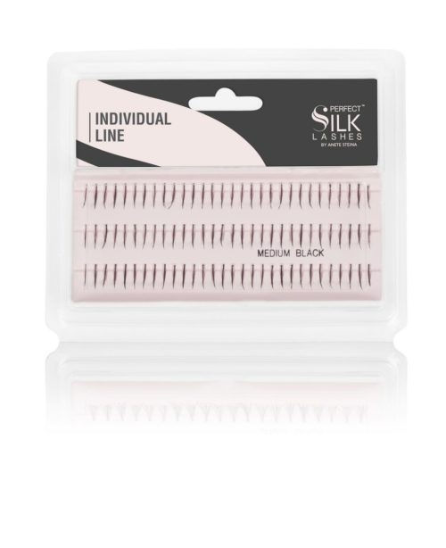 FAUX CILS SIMPLE MOYEN 12,5mm x 3 NOIR