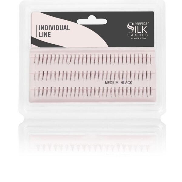 FAUX CILS SIMPLE MOYEN 12,5mm x 3 NOIR